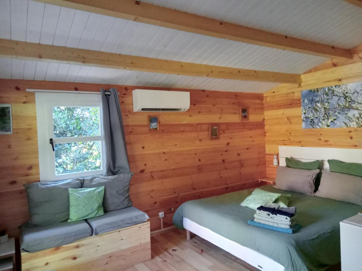Chalet "Le Petit Olivier" Gites Appart 'Hotel L'Echappee Belle D'Aubenas Logement 2 Sur 3 Dış mekan fotoğraf