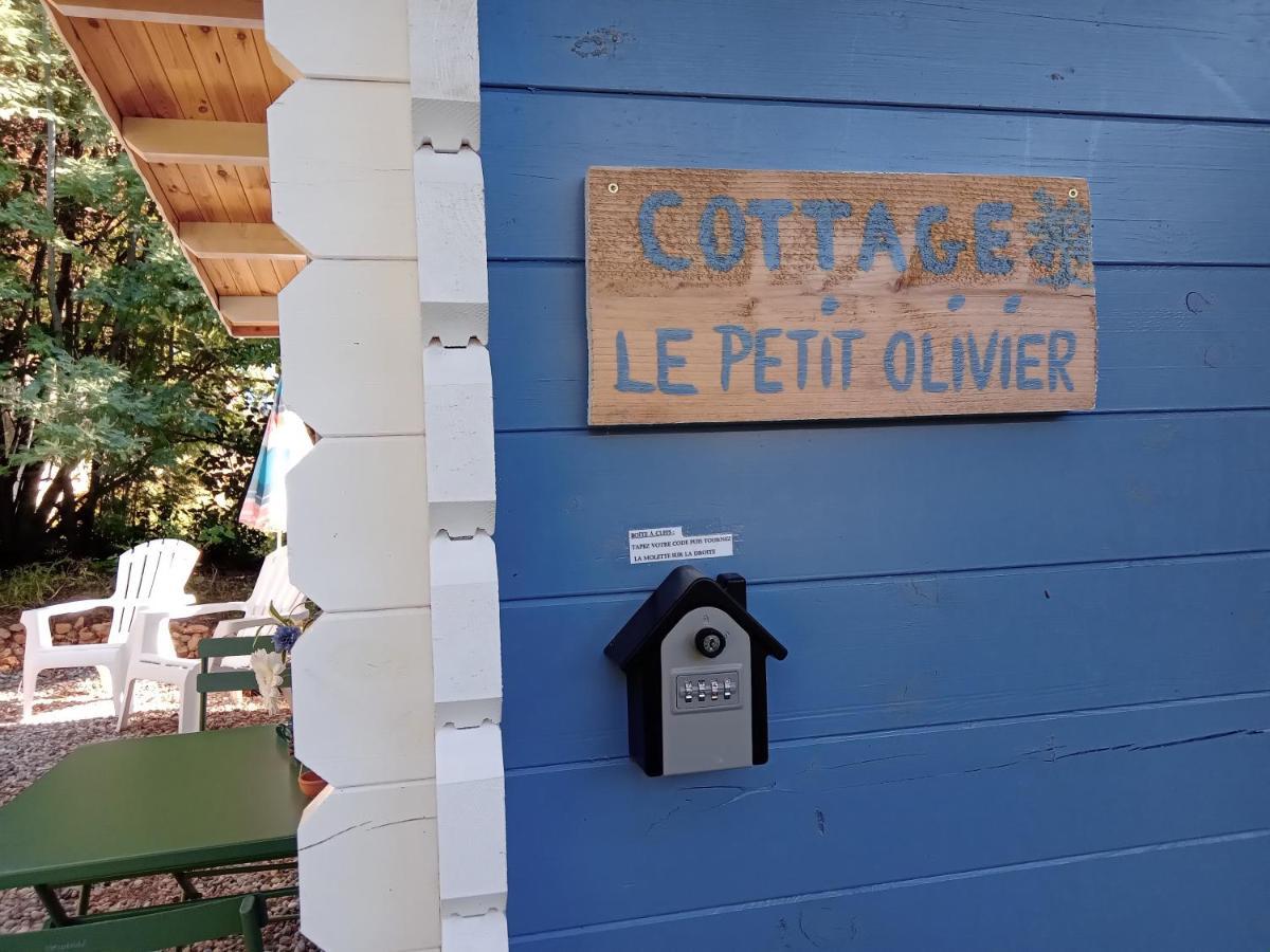 Chalet "Le Petit Olivier" Gites Appart 'Hotel L'Echappee Belle D'Aubenas Logement 2 Sur 3 Dış mekan fotoğraf